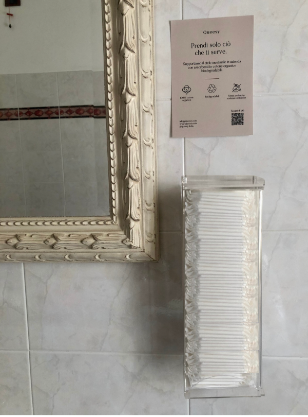 Dispenser Verticale per Assorbenti - Model V